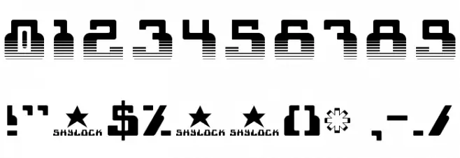 cheek2cheek [faded!] by shk.dezign Font OTHER CHARS