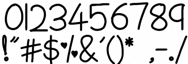 cheekaw Font OTHER CHARS