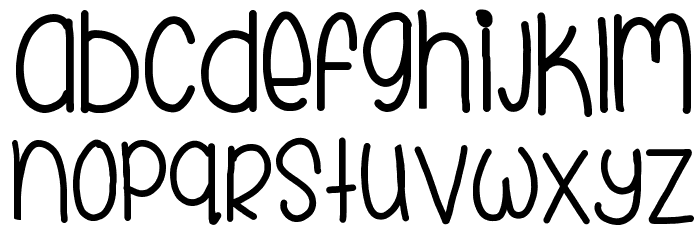 cheekaw Font LOWERCASE