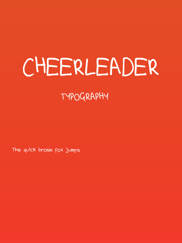 cheerleader Poster