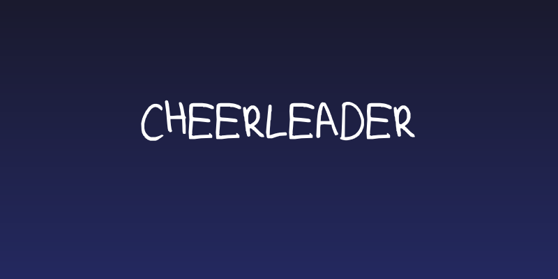 cheerleader Social Header