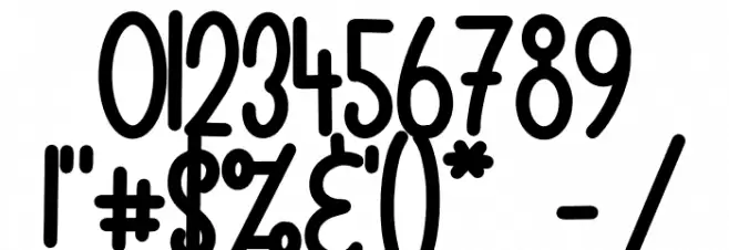 cheese foodies Font OTHER CHARS