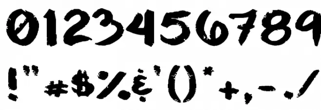 cheeseborger Font OTHER CHARS