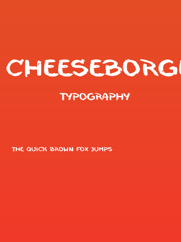 cheeseborger Poster