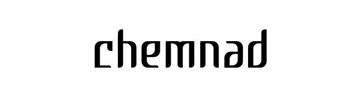 chemnad  font caratteri gratis