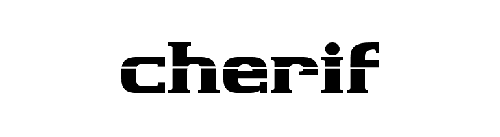 cherif Font
