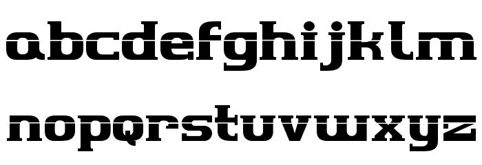 cherif Font LOWERCASE