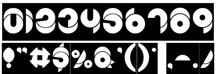 chewedkandi-Inverse Font OTHER CHARS