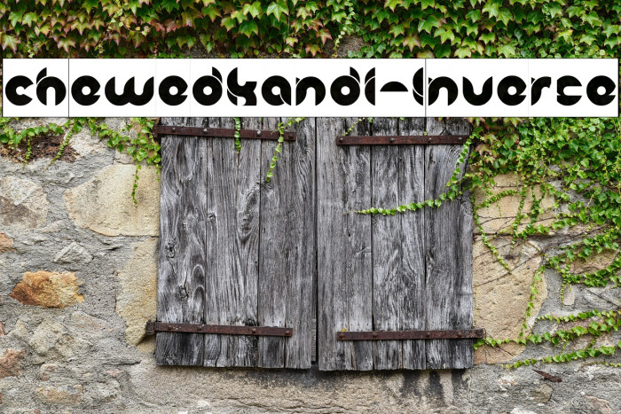 chewedkandi-Inverse Example 2