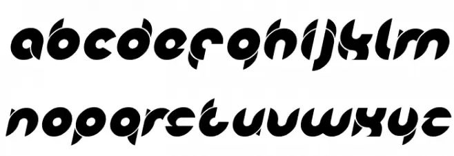 chewedkandi Italic फ़ॉन्ट लोअरकेस