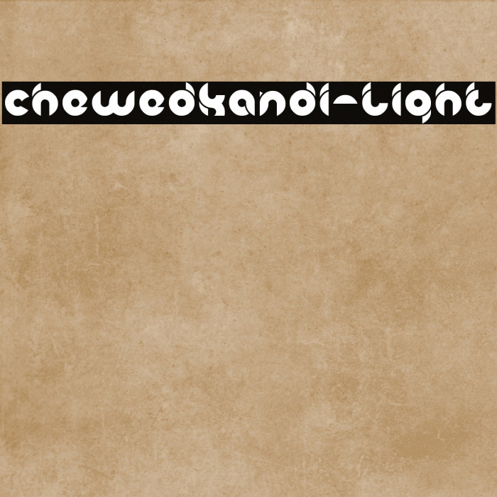 chewedkandi-Light Example 2