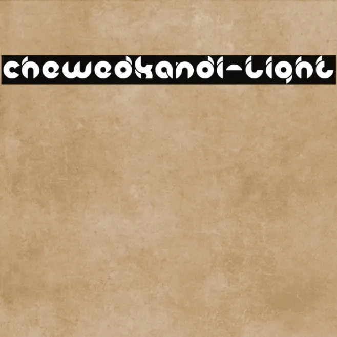 chewedkandi-Light Example 2