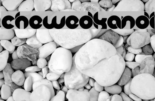 chewedkandi Font examples