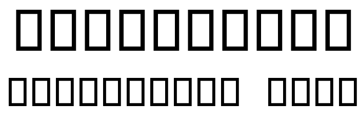 child blocks フォント その他の文字