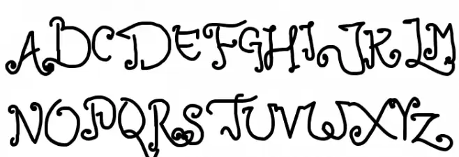 child writing خط أحرف كبيرة