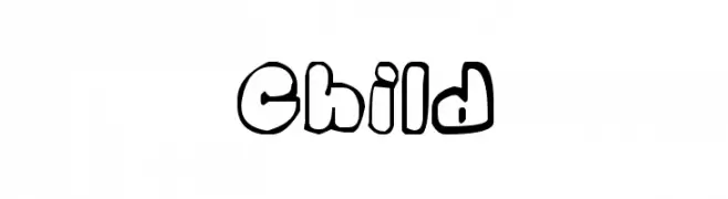 child  नि: शुल्क फ़ॉन्ट्स डाउनलोड