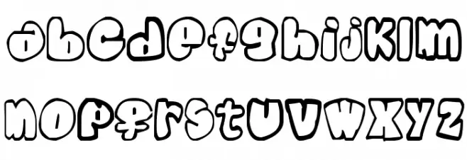 child خط أحرف صغيرة