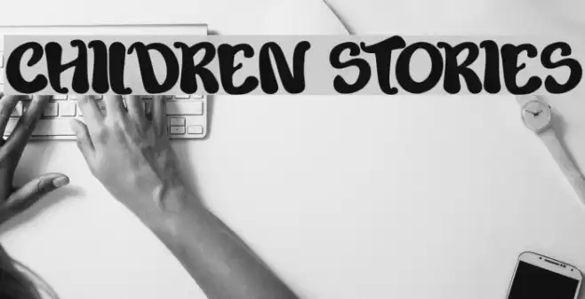 children stories Font examples