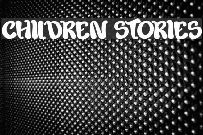 children stories Font examples