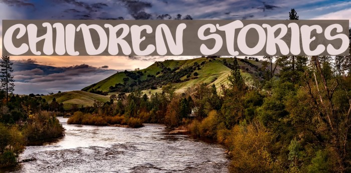 children stories Font examples