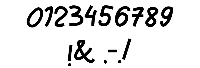childspon Font OTHER CHARS
