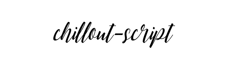 chillout-script  font caratteri gratis