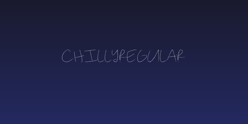 chillyRegular Social Header