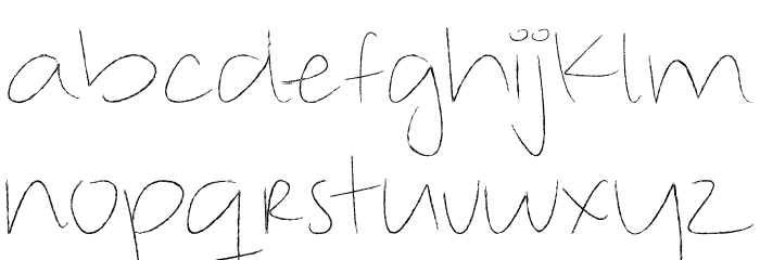chilly Font LOWERCASE