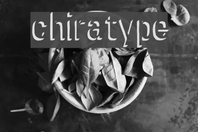 chiratype خط examples