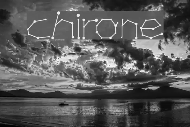 chirone Font examples