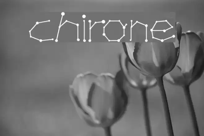 chirone Font examples