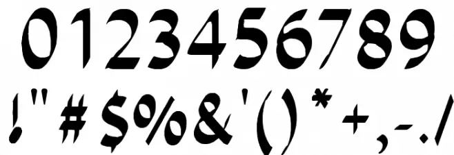 chiselscript Font OTHER CHARS