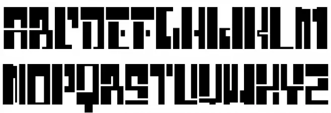 chiwawa Hard 字体 大写