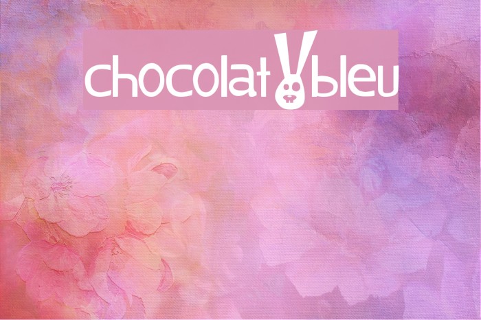 chocolat_bleu Font examples