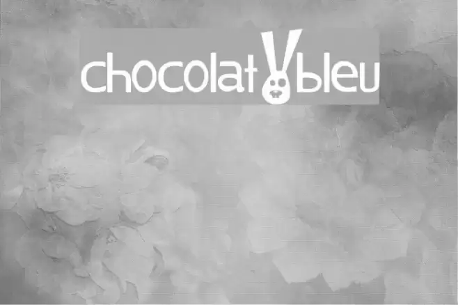 chocolat_bleu Font examples