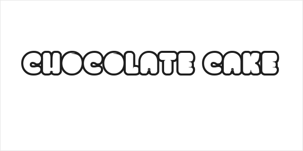 chocolate cake Logo