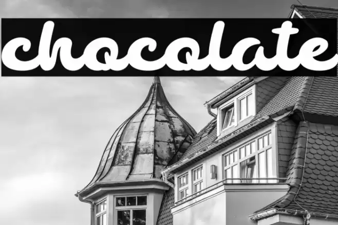 chocolate Font examples
