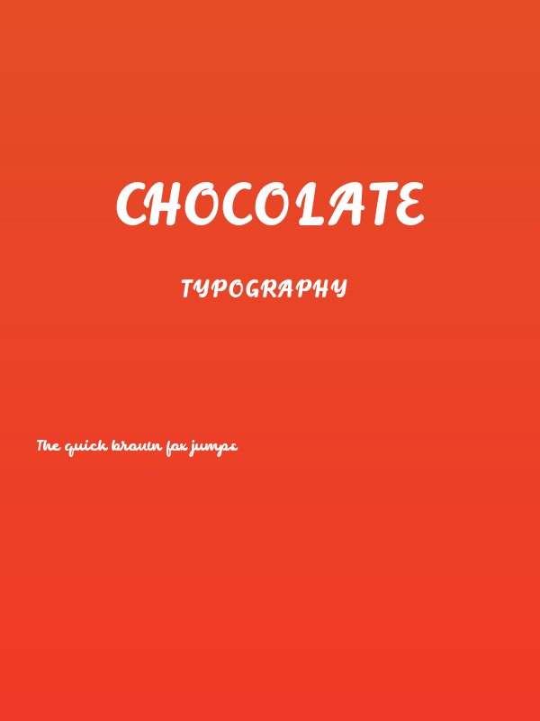 chocolate Poster