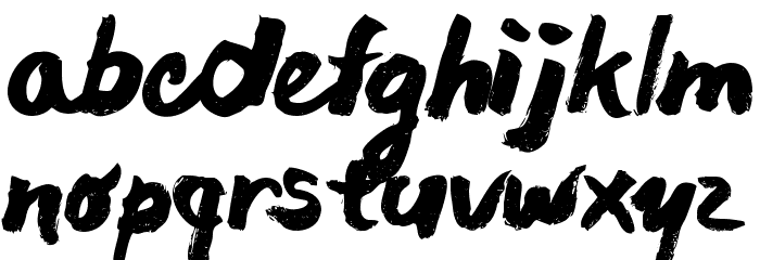 chocoleta Font LOWERCASE