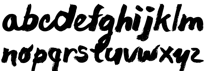 chocoleta Font LOWERCASE
