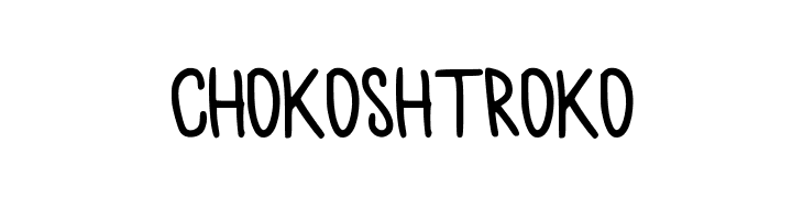 chokoshtroko  baixar fontes gratis