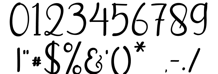 christday Font OTHER CHARS