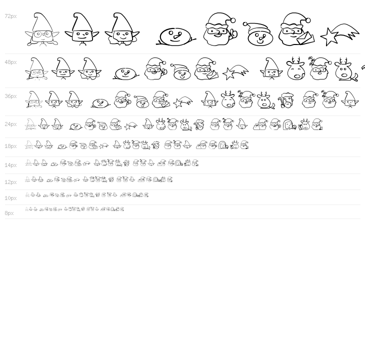 christmaspeopleding Waterfall