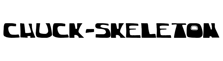 chuck-skeleton  font caratteri gratis