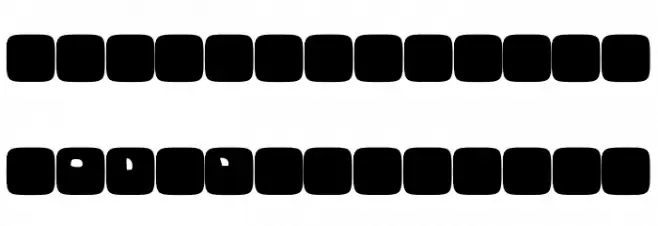 chuck-skeleton 字体 大写