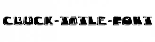 chuck-title-font  Free Fonts Download