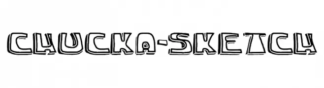 chucka-sketch  Free Fonts Download