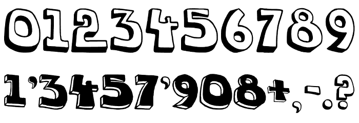 chucka-sketch Font OTHER CHARS