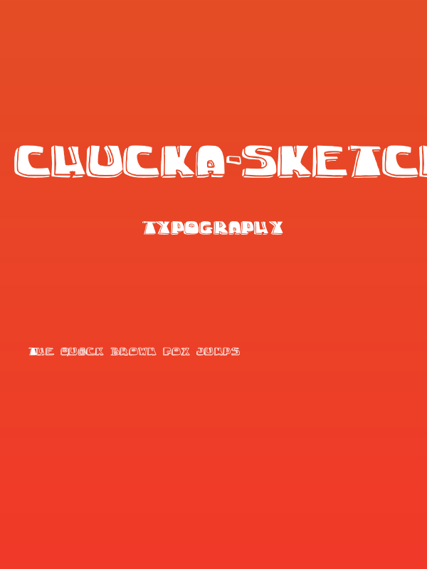 chucka-sketch Poster