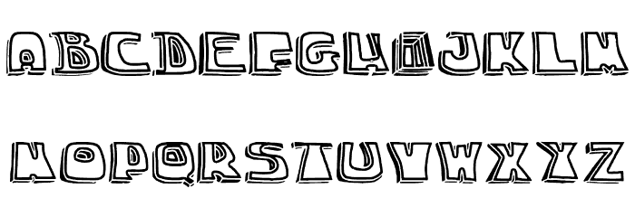 chucka-sketch Font LOWERCASE